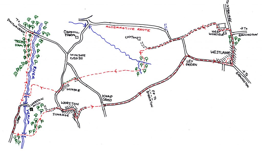 yealm walk map